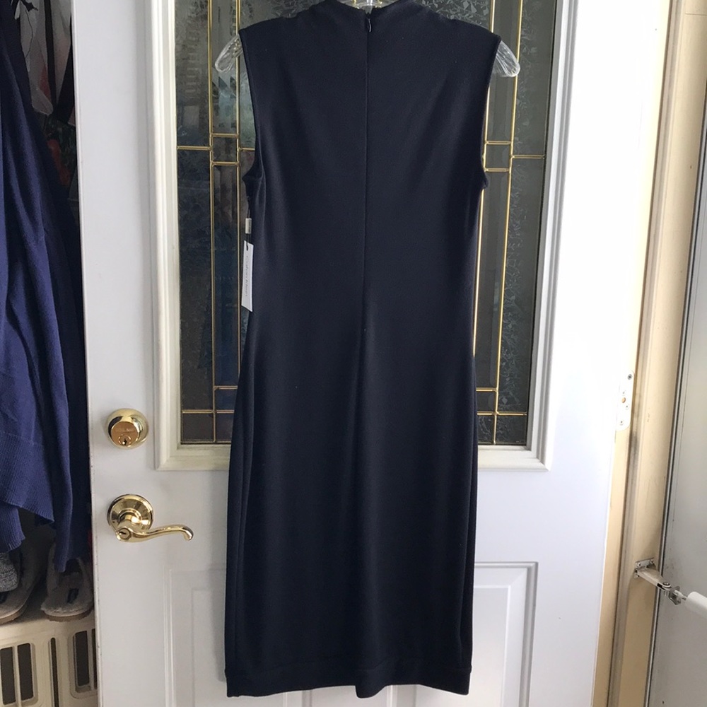 Flattering Gorgeous Black Dress Calvin Klein Sz 6 - Picture 5 of 8